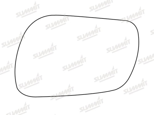 Summit Stick-On Standard Mirror Glass fits Mazda 6 LHS - Summit - My Roof Bars