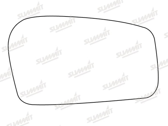 Summit Stick-On Standard Mirror Glass fits Peugeot 806 95 to 02 RHS - Summit - My Roof Bars