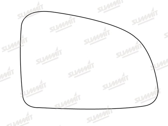 Summit Stick-On Standard Mirror Glass fits Vauxhall Meriva 03 on RHS - Summit - My Roof Bars
