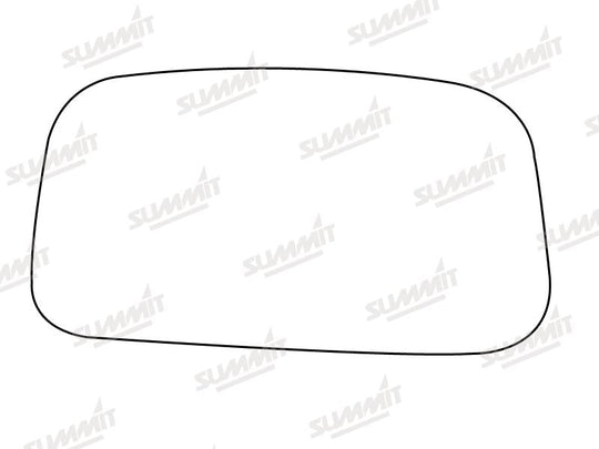 Summit Stick-On Standard Mirror Glass fits Toyota Camry 86 to 90 LHS - Summit - My Roof Bars