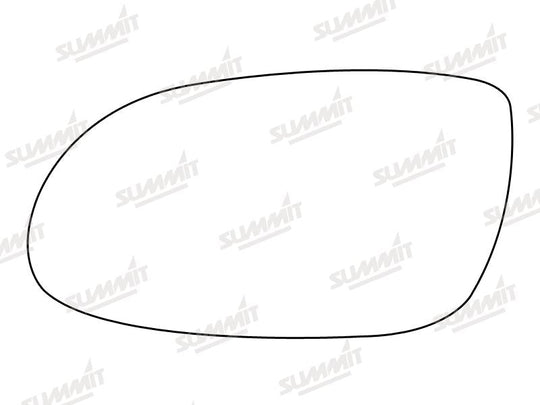 Summit Stick-On Standard Mirror Glass fits Mercedes A Class 98 on LHS - Summit - My Roof Bars