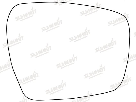 Summit Heated Base Plate With Standard Mirror Glass fits Ford S-Max 15 on RHS - Summit - My Roof Bars
