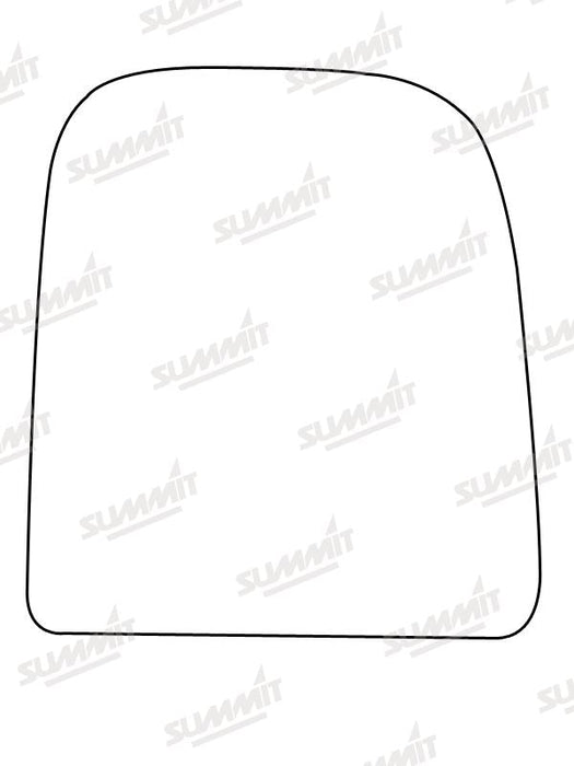 Summit Non-Heated Base Plate With Commercial Mirror Glass fits Iveco Daily 06 on RHS - Summit - My Roof Bars