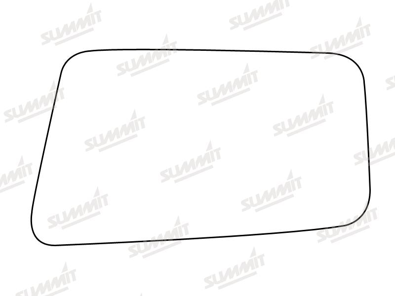 Summit Stick-On Standard Mirror Glass fits Lada Riva Samara LHS - Summit - My Roof Bars