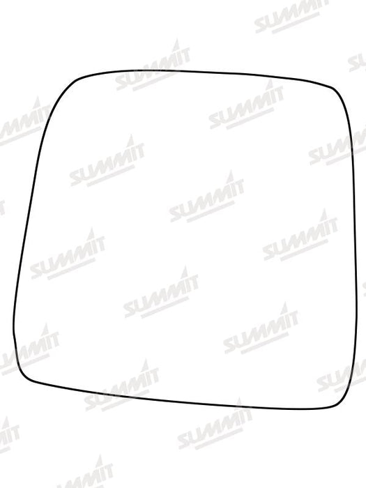 Summit Stick-On Standard Mirror Glass fits Suzuki Jimny 98 to 07 LHS - Summit - My Roof Bars