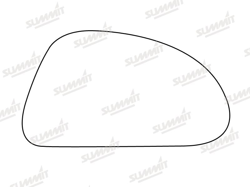 Summit Stick-On Standard Mirror Glass fits Suzuki Alto 81 on RHS - Summit - My Roof Bars