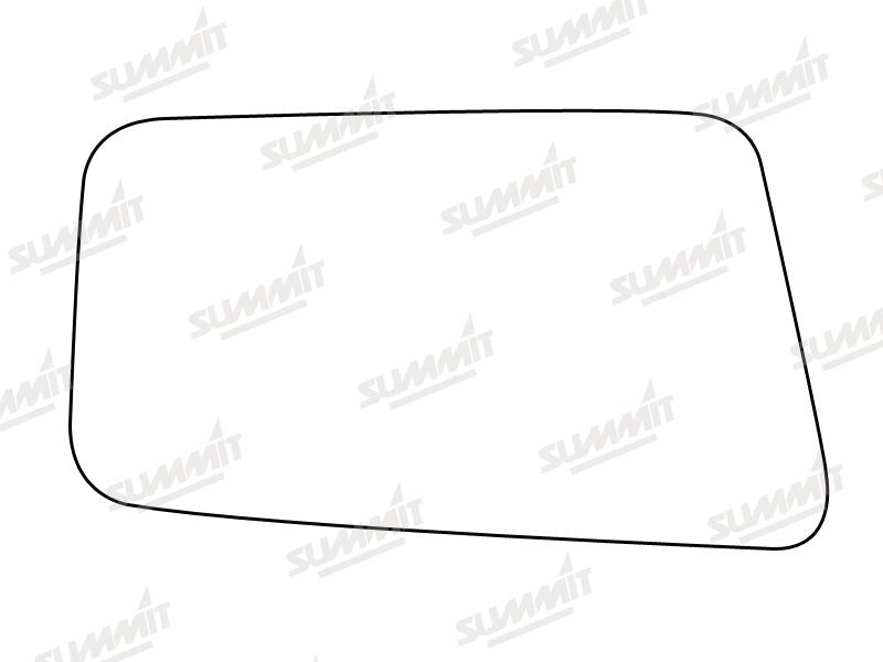 Summit Stick-On Standard Mirror Glass fits Lada Riva Samara RHS - Summit - My Roof Bars