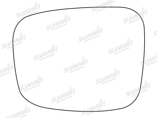 Summit Stick-On Standard Mirror Glass fits Vauxhall Frontera RHS - Summit - My Roof Bars