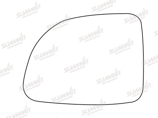 Summit Stick-On Standard Mirror Glass fits Renault Clio LHS - Summit - My Roof Bars