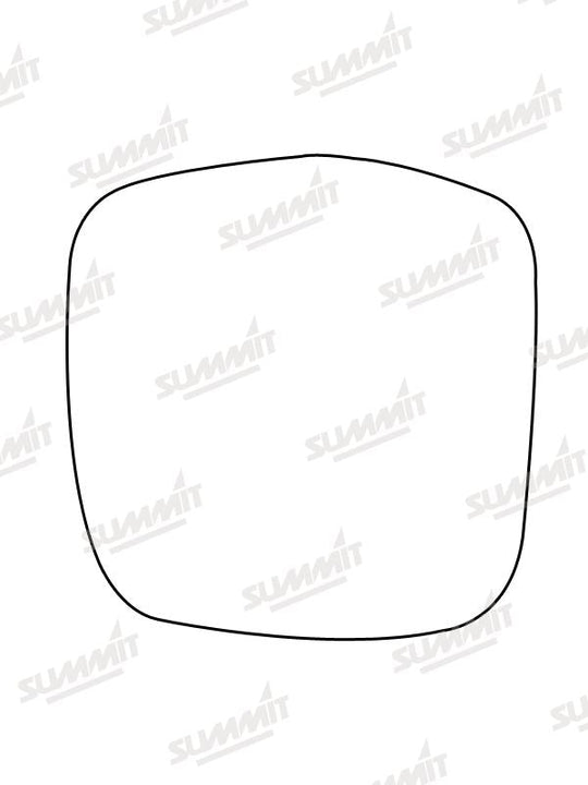 Summit Stick-On Standard Mirror Glass fits Toyota Landcruiser Colorado LHS - Summit - My Roof Bars