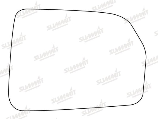 Summit Stick-On Standard Mirror Glass fits Kia Sportage 04 on RHS - Summit - My Roof Bars