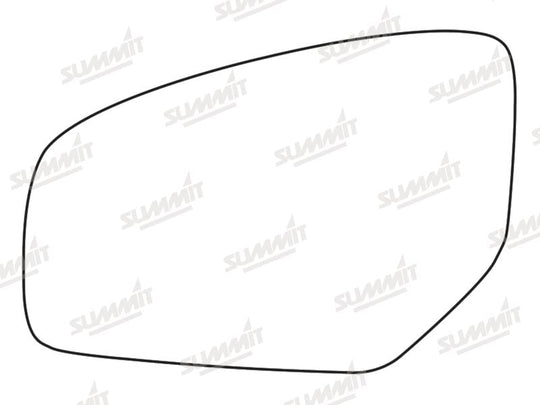 Summit Stick-On Standard Mirror Glass fits Honda Civic LHS - Summit - My Roof Bars