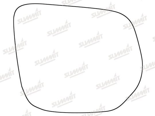 Summit Stick-On Standard Mirror Glass fits Isuzu D-Max 12 on RHS - Summit - My Roof Bars