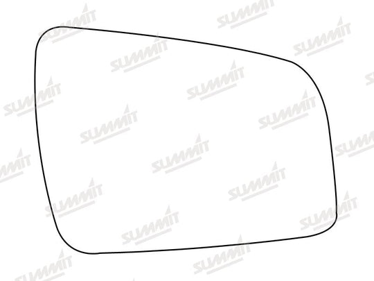 Summit Heated Backing Plate with Standard Glass fits Vauxhall Zafira 10 On RHS - Summit - My Roof Bars