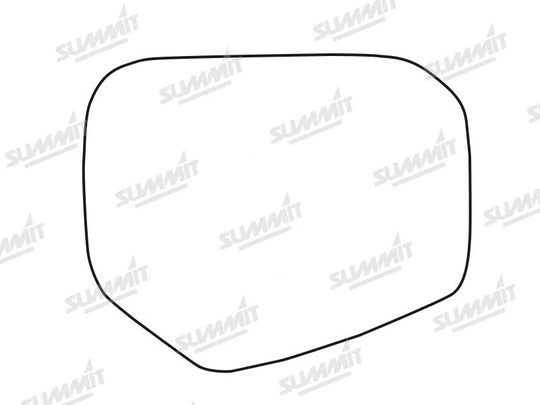 Summit Stick-On Standard Mirror Glass fits Mitsubishi L200 2006 On RHS - Summit - My Roof Bars