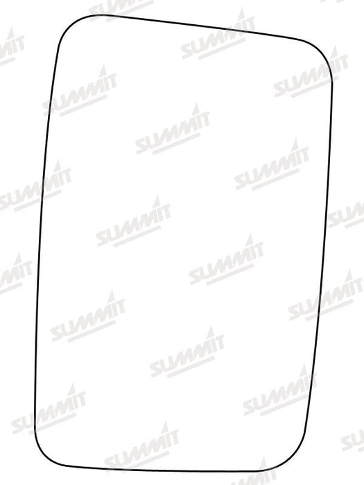 Summit Non-Heated Base Plate With Commercial Mirror Glass fits Peugeot Boxer / Fiat Ducato 94 to 02 LHS RHS - Summit - My Roof Bars