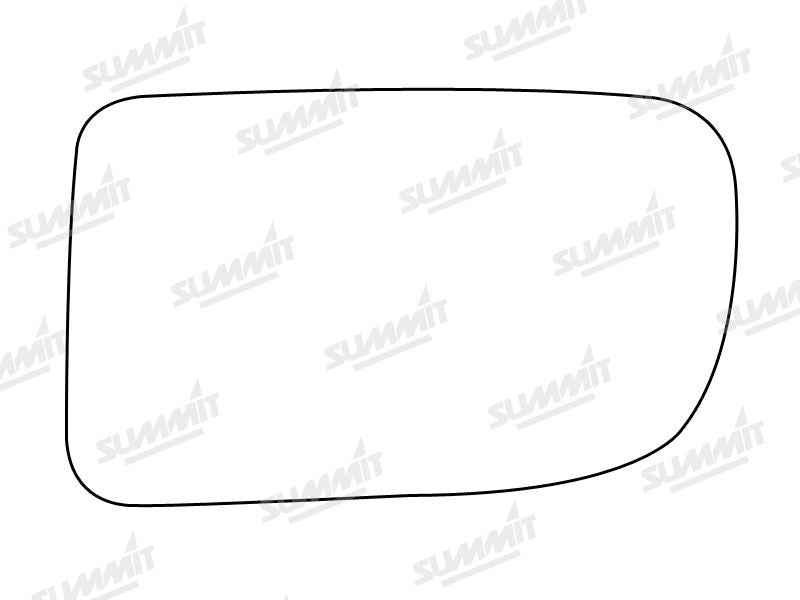 Summit Stick-On Standard Mirror Glass fits Peugeot 205 LHS - Summit - My Roof Bars
