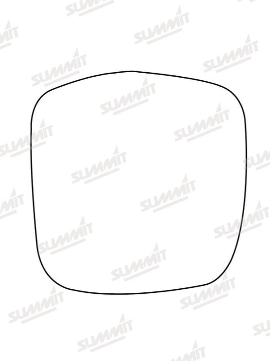 Summit Stick-On Standard Mirror Glass fits Toyota Landcruiser Colorado RHS - Summit - My Roof Bars