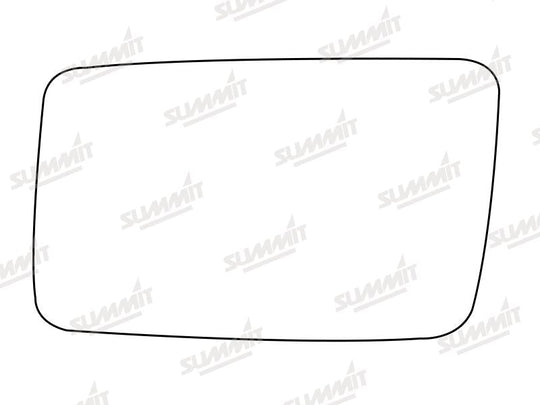 Summit Stick-On Standard Mirror Glass fits Renault 25 LHS - Summit - My Roof Bars