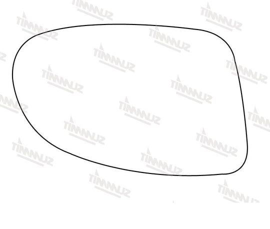 Summit Stick-On Standard Mirror Glass fits Vauxhall Omega RHS - Summit - My Roof Bars