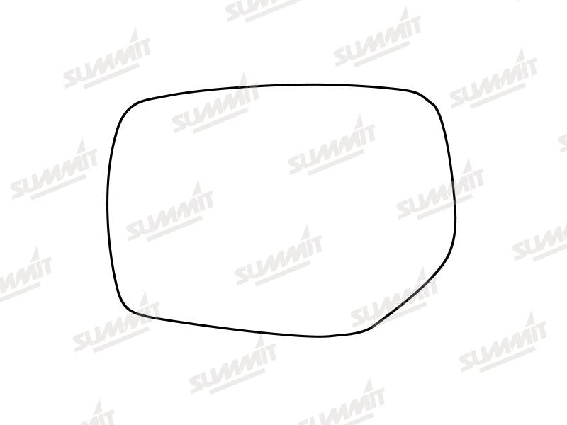 Summit Stick-On Standard Mirror Glass fits Subaru Forester 13-19 LHS - Summit - My Roof Bars