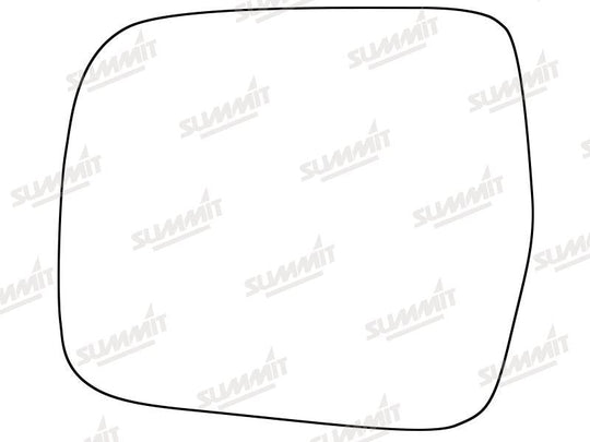 Summit Stick-On Standard Mirror Glass fits Toyota Previa LHS - Summit - My Roof Bars