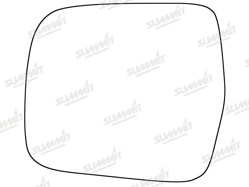 Summit Stick-On Standard Mirror Glass fits Toyota Previa LHS - Summit - My Roof Bars