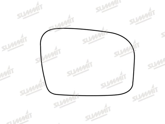 Summit Stick-On Standard Mirror Glass fits Subaru Legacy 09 to 16 RHS - Summit - My Roof Bars