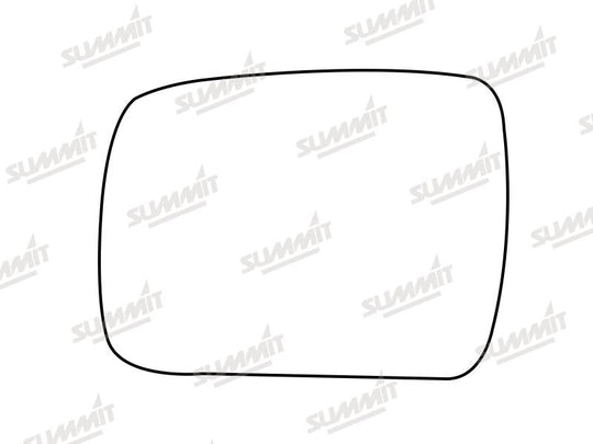 Summit Stick-On Standard Mirror Glass fits Land Rover Discovery 09 to 13 LHS - Summit - My Roof Bars
