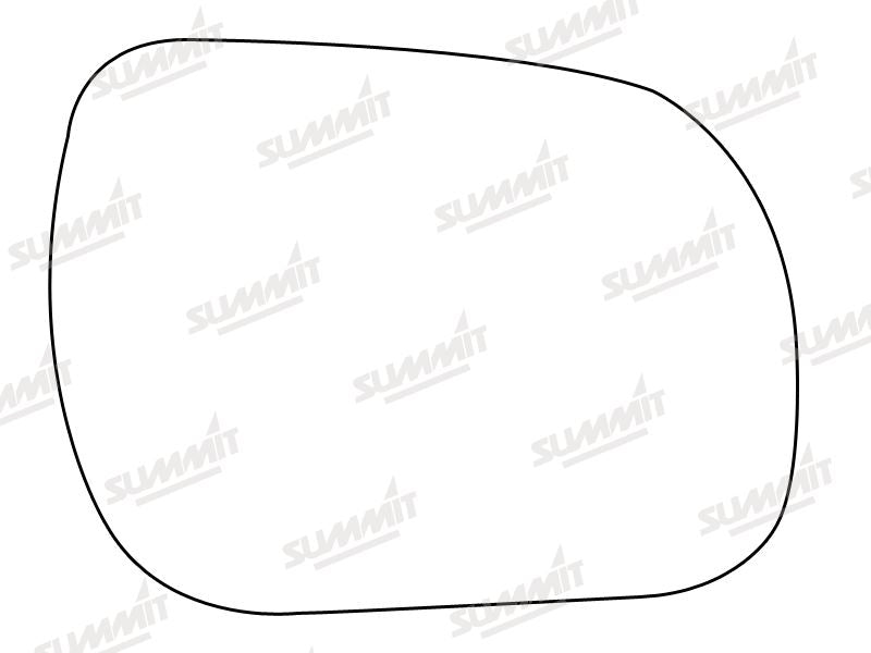 Summit Stick-On Standard Mirror Glass fits Toyota Rav 4 06 on RHS - Summit - My Roof Bars