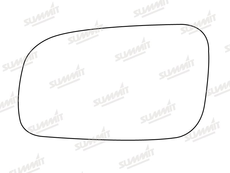 Summit Stick-On Standard Mirror Glass fits VW Lupo 01 to 05 LHS - Summit - My Roof Bars