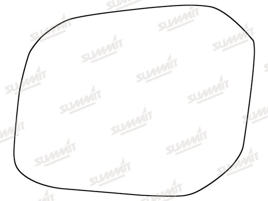 Summit Heated Base Plate With Standard Mirror Glass fits VW Caddy MPV Only 16 on LHS - Summit - My Roof Bars