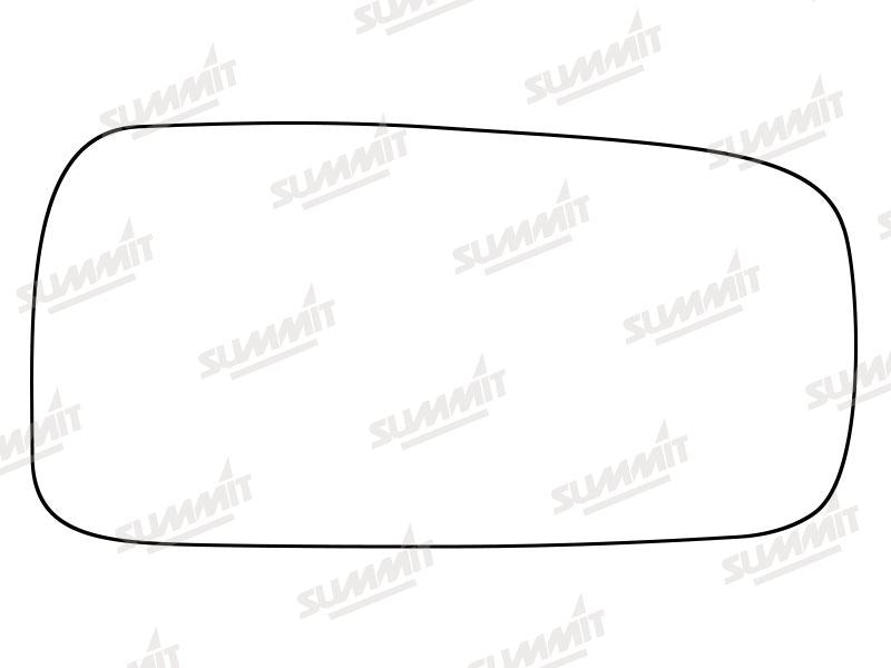 Summit Stick-On Standard Mirror Glass fits Vauxhall Astra Cavalier RHS - Summit - My Roof Bars