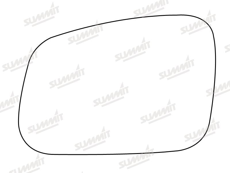 Summit Stick-On Standard Mirror Glass fits Rover Discovery 95 on LHS - Summit - My Roof Bars