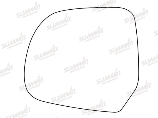 Summit Stick-On Standard Mirror Glass fits Nissan Micra Pixo 10 on LHS - Summit - My Roof Bars