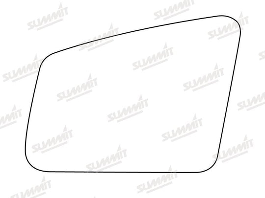 Summit Heated Base Plate With Blind Spot Mirror Glass fits Mercedes E Class RHS - Summit - My Roof Bars