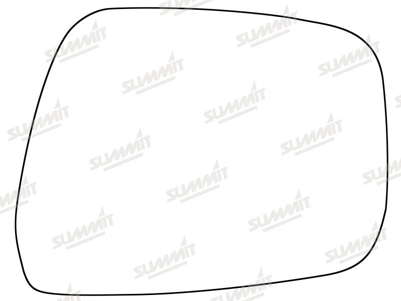 Summit Stick-On Standard Mirror Glass fits Nissan Pathfinder 09 to 12 RHS - Summit - My Roof Bars