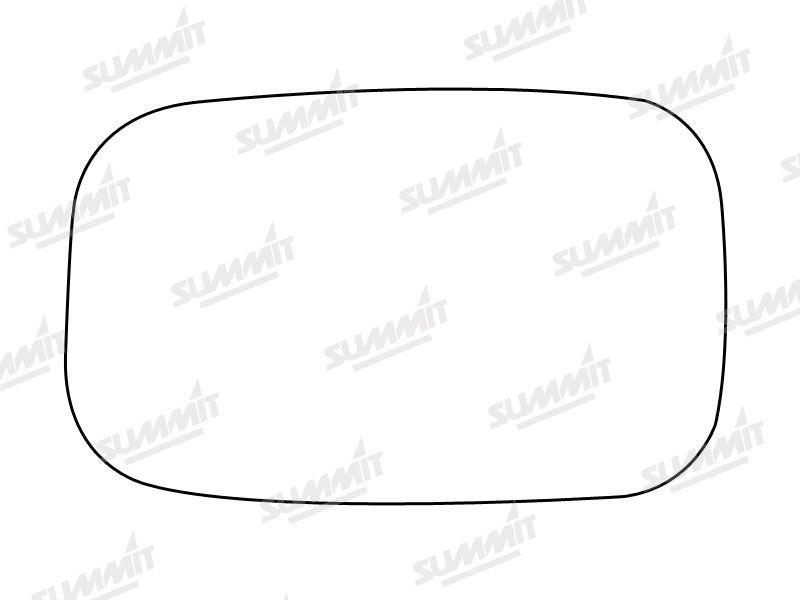 Summit Stick-On Standard Mirror Glass fits Rover Metro RHS LHS - Summit - My Roof Bars