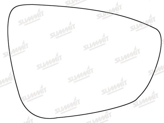 Summit Stick-On Standard Mirror Glass fits Ford Focus 18 on RHS - Summit - My Roof Bars