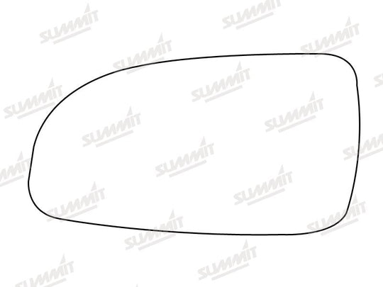 Summit Heated Base Plate With Standard Mirror Glass fits Vauxhall Astra 04 LHS - Summit - My Roof Bars