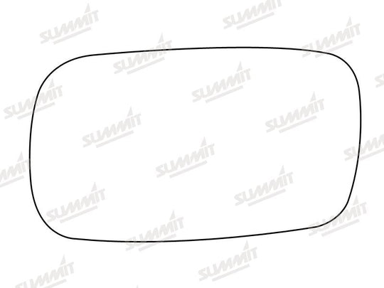 Summit Stick-On Standard Mirror Glass fits Saab 900 93 on LHS - Summit - My Roof Bars