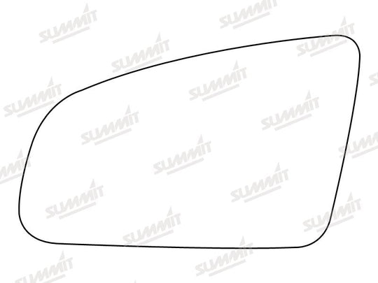 Summit Heated Base Plate With Standard Mirror Glass fits Audi A3/A4 A6 LHS - Summit - My Roof Bars