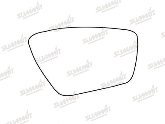 Summit Stick-On Standard Mirror Glass fits Ford KA+ 16 on RHS - Summit - My Roof Bars
