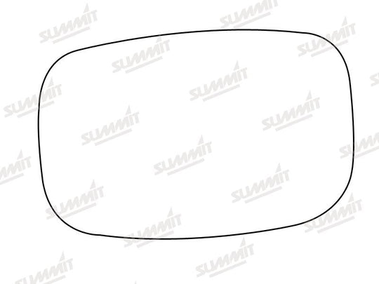 Summit Stick-On Standard Mirror Glass fits Ford Fiesta 94 on RHS - Summit - My Roof Bars