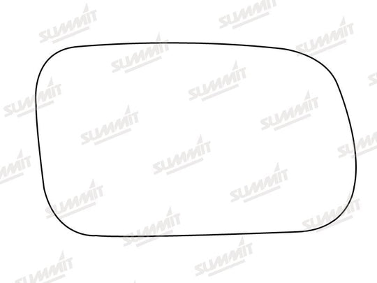 Summit Stick-On Standard Mirror Glass fits Kia Mentor I II RHS - Summit - My Roof Bars