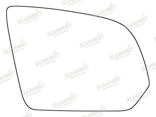 Summit Stick-On Standard Mirror Glass fits Mercedes V Class 14 on RHS - Summit - My Roof Bars
