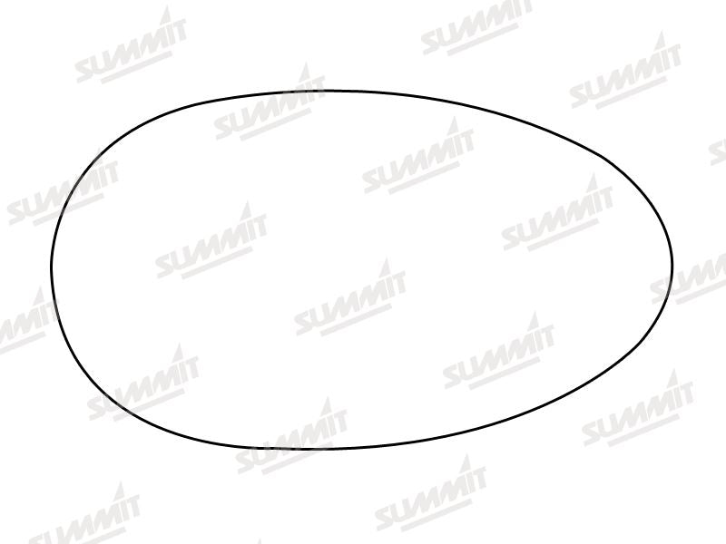 Summit Stick-On Standard Mirror Glass fits Rover 75 LHS RHS - Summit - My Roof Bars