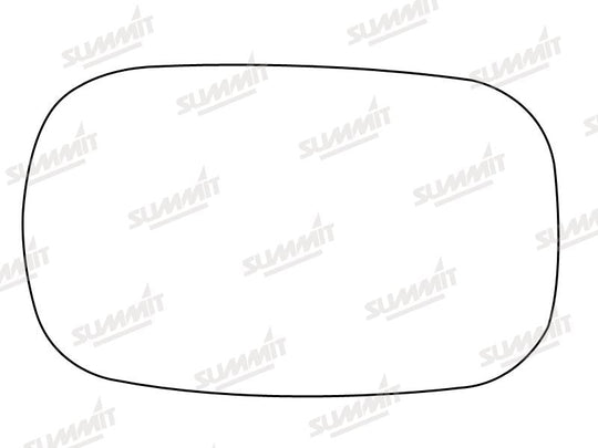 Summit Non-Heated Base Plate With Commercial Mirror Glass fits Fiat Dobl?? 01 on LHS RHS - Summit - My Roof Bars