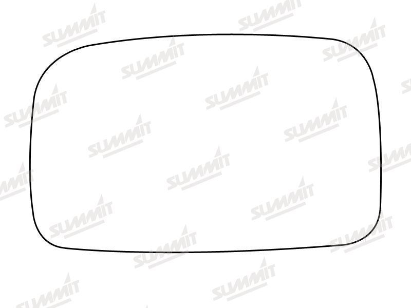 Summit Heated Base Plate With Standard Mirror Glass fits VW Polo LHS - Summit - My Roof Bars