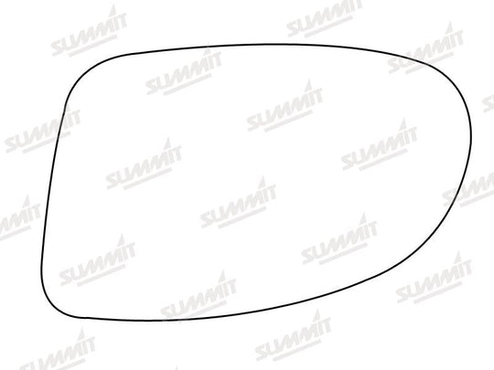 Summit Stick-On Standard Mirror Glass fits Vauxhall Omega LHS - Summit - My Roof Bars
